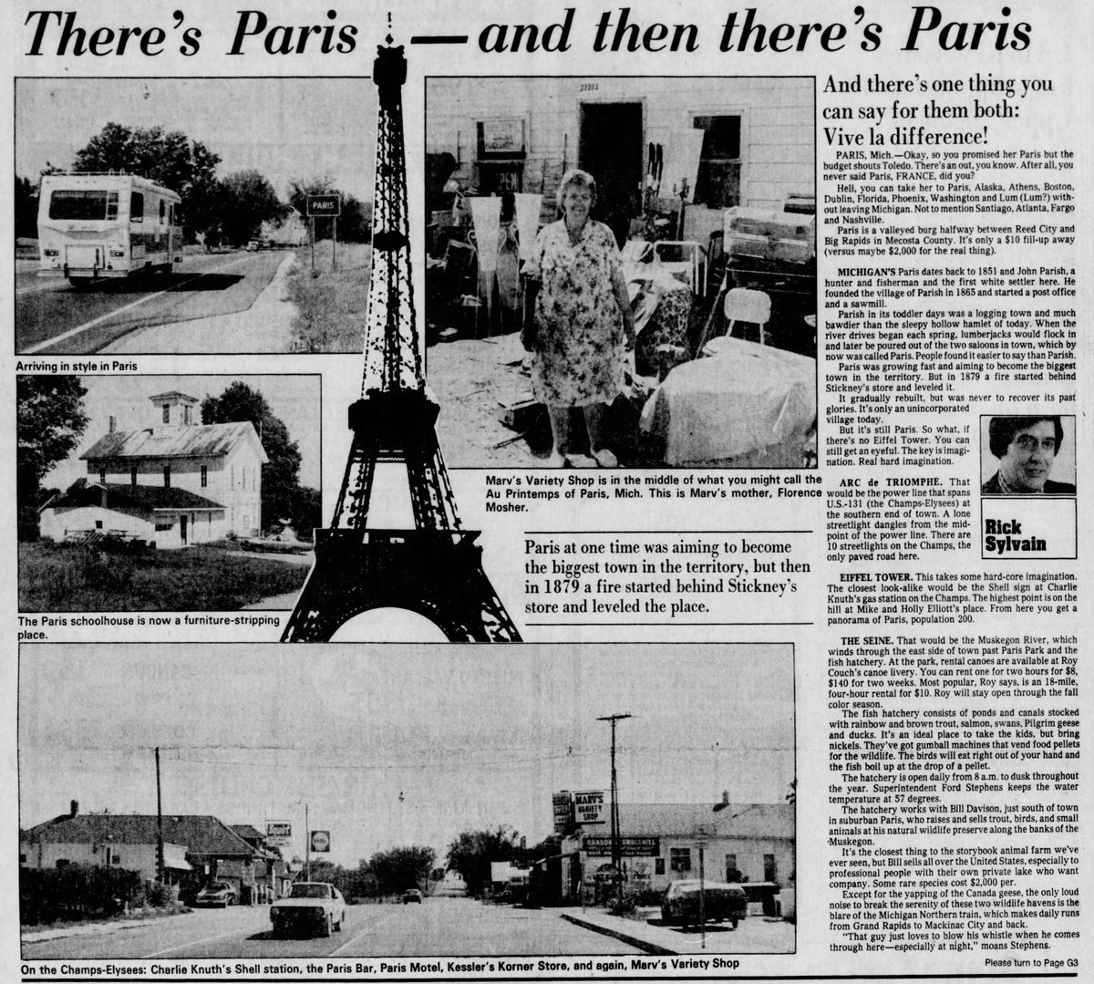 Paris Motel - Sept 1978 Article (newer photo)
